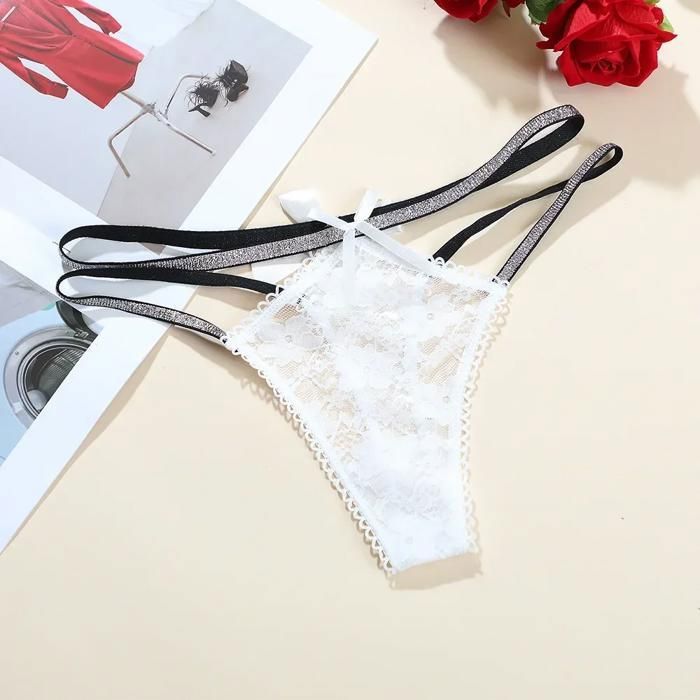 String Sexy En Dentelle Ajour e Culotte Tanga Taille Basse Sous String Sexy En Dentelle Ajour e Culotte Tanga Taille Basse Sous