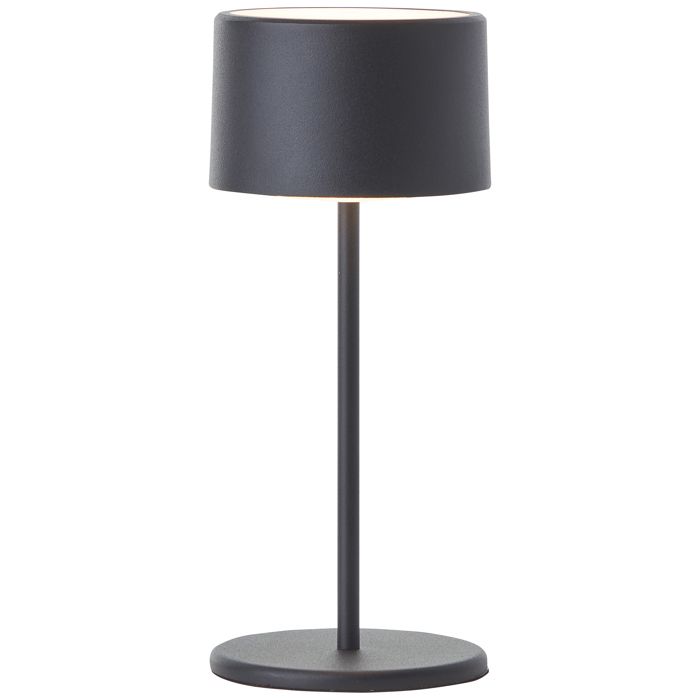 Lampe à poser - BRILLIANT - HELIO - LED intégrée 2W 210 lm - Tactile dimmable 3 niveaux - Rechargeable USB