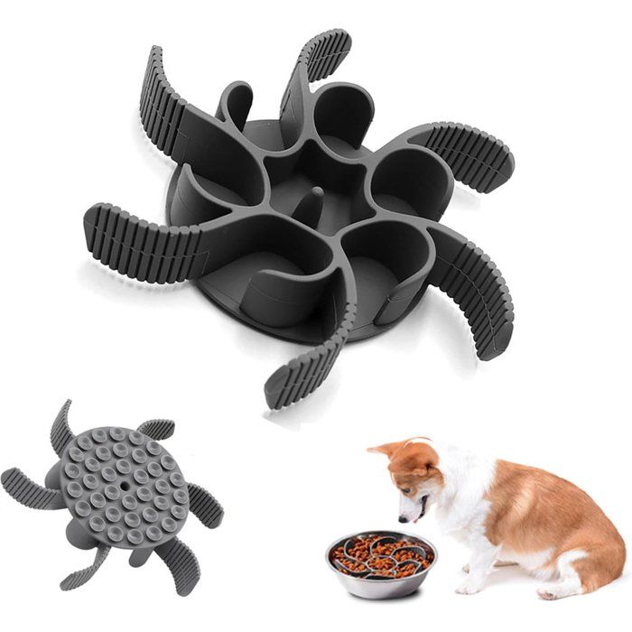 Meilleurs prix pour Gamelle anti-glouton pour chiens et chats - Gamelle anti-glouton pour chiens - Gamelle lente - Gamelle lente pour manger Étiquette