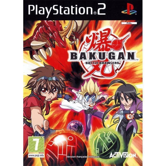Jeu PS2 – Bakugan: Battle Brawlers – Version Pal – Activision / Nowpro – Action & Stratégie – Pegi 7+
