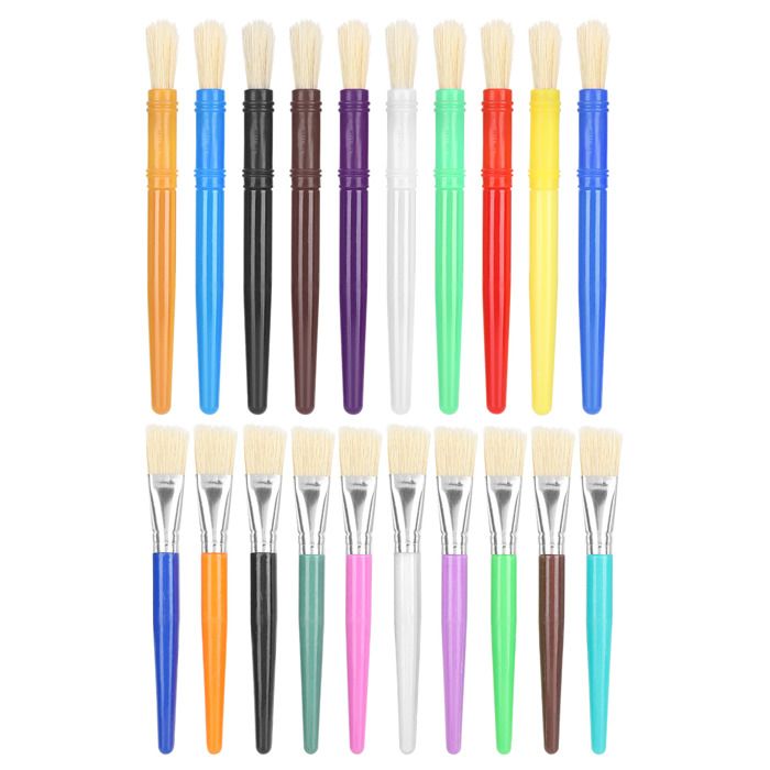 20 pinceaux de peinture à huile stylos graffiti colorés fournitures d 20 pinceaux de peinture à huile stylos graffiti colorés fournitures d