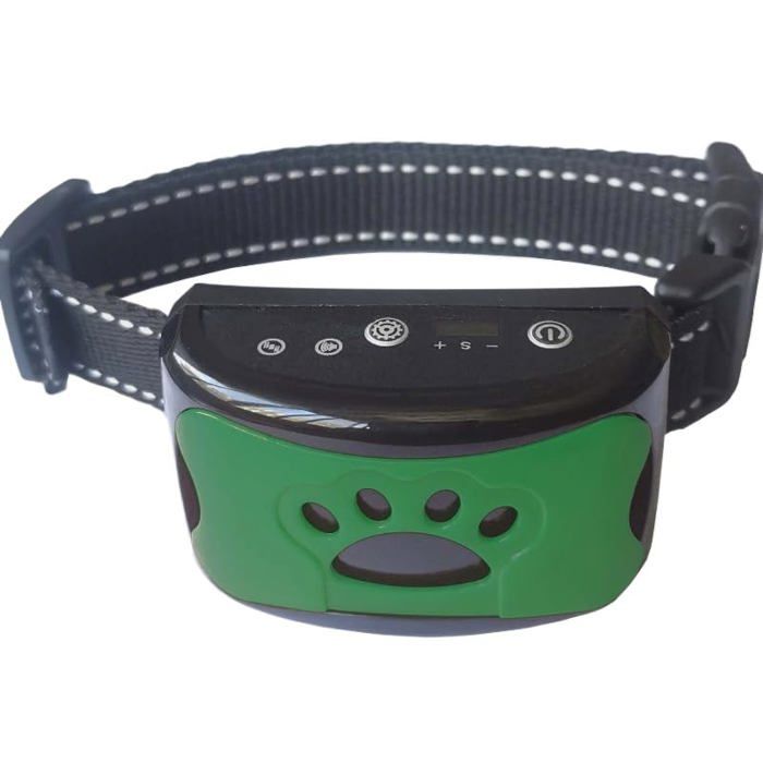 Meilleurs prix pour Collier Anti-Aboiement pour Chien Sans Douleur - 7 Niveaux Sensibilité Vibration + Son Réglable et Rechargeable