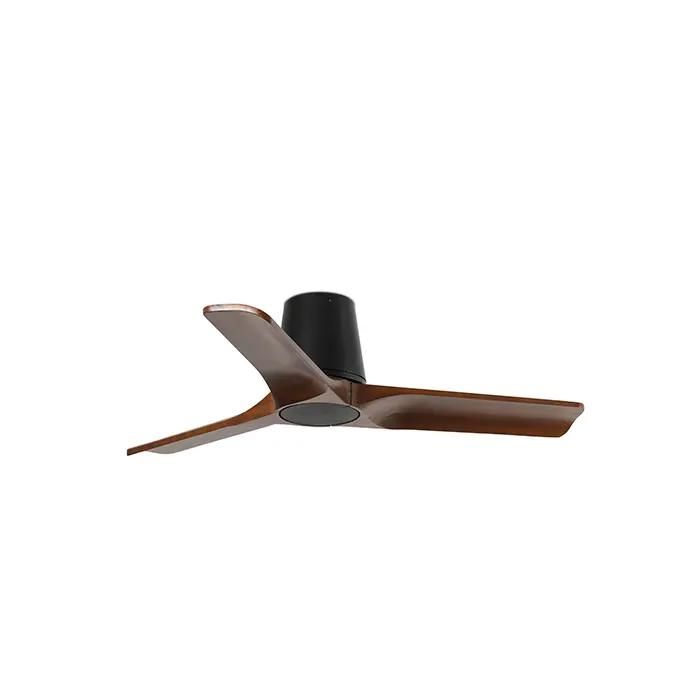 Ventilateur de plafond - FARO BARCELONA - HEYWOOD TUB S - Noir mat - 900 mm - Moteur DC 6 vitesses - Far