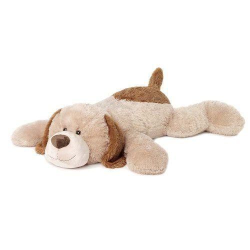 peluche chien couché