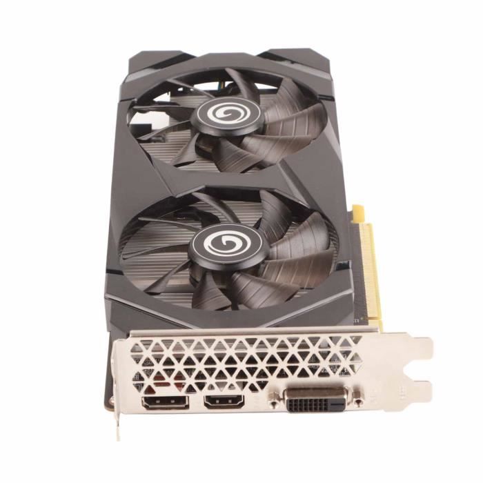 SIMPLETEK - Carte graphique NVIDIA GTX 1660 6 Go GDDR6 pour PC de bureau | 1 x HDMI, 1 x DVI, 1 x DPI | 1 ventilateur | Gaming, Multitâche