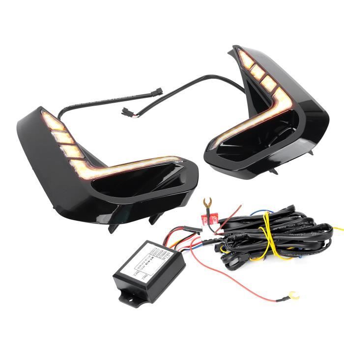 Connecteur Lampe Diurne Avant Passat B8 2015-2023 - Pièce Rechange OEM 6C0941669, ABS Noir, Remplacement Facile