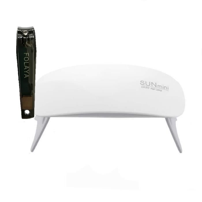 6w Mini Lampe Uv Led Seche Ongles Lampe Pour Ongles Gel 45s 60