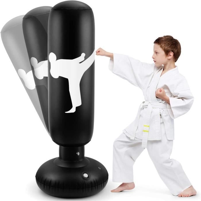 VAG Sac De Frappe Avec Support De Hauteur Réglable 70-105Cm Sac De Frappe Autonome Idéal Pour L VAG Sac De Frappe Avec Support De Hauteur Réglable 70-105Cm Sac De Frappe Autonome Idéal Pour L