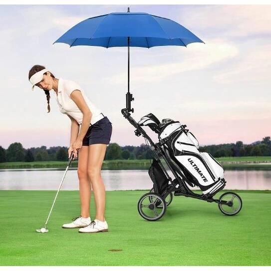 Club D'entraînement De Golf "déchiqueteuse" (shredder) - Longueur Réglable 56-94 Cm - Alliage De Zinc Noir - Neuf