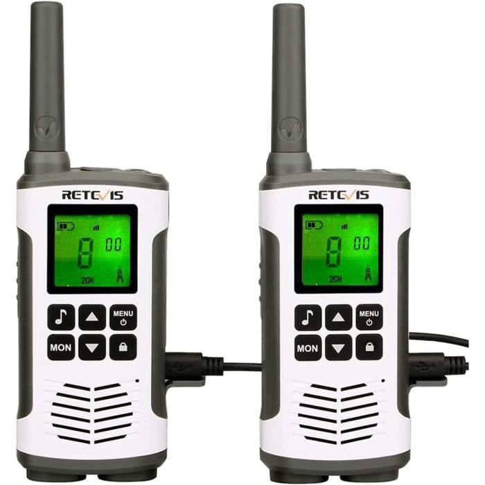 Photo de lot-de-deux-talkies-walkies-retevis-rt45