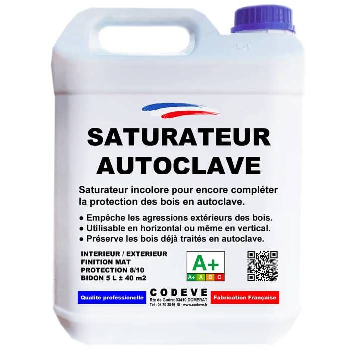 Saturateur Autoclave - Pot 5 L - Codeve Bois