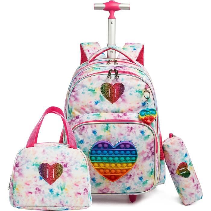 Sac roulette 2025 fille