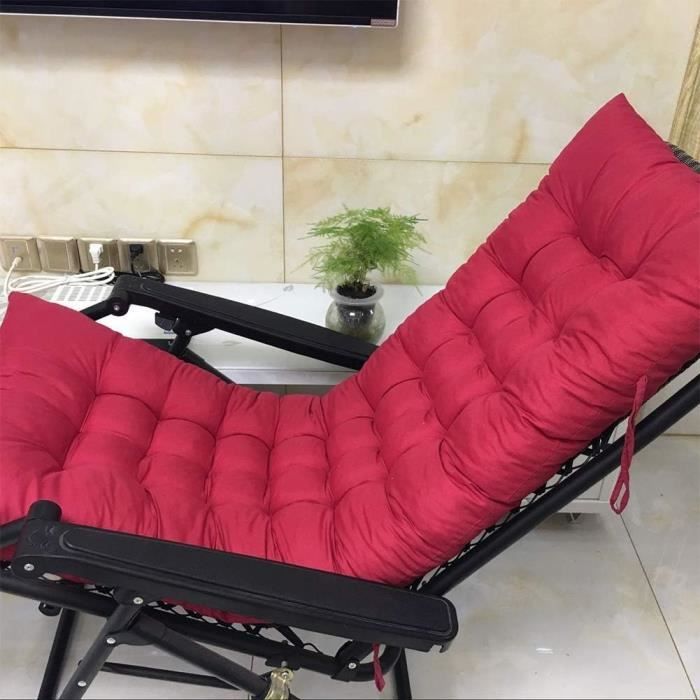 Coussin Patio Chaise Longue 100x50x10 Cm Bleu Clair - Rembourrage Osier Doux - Pour Bascule, Banc Extérieur, Rotin