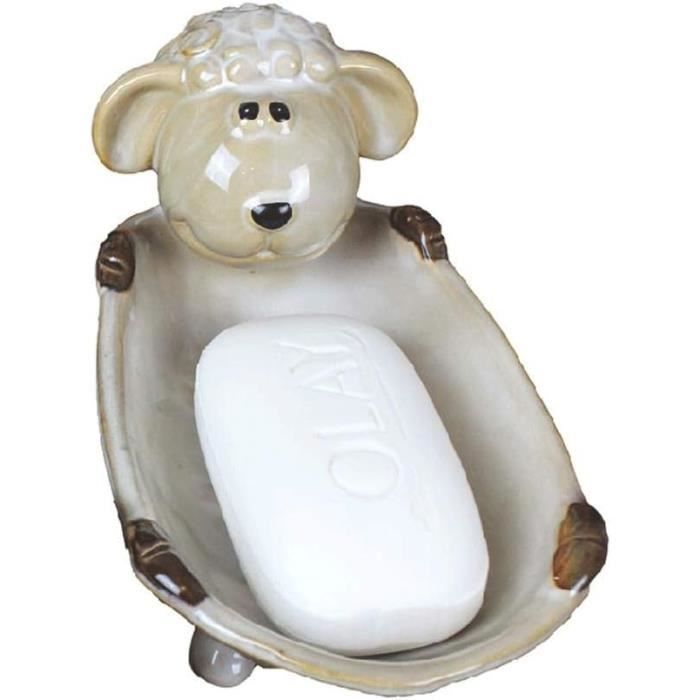 1 Lot De Porte-savon Mignon Pour Enfants, Porte-savon En Plastique Auto-drainant Pour Mur De Douche, Plateau à Savon De Salle De Bain à Suspendre Avec Ventouse, B