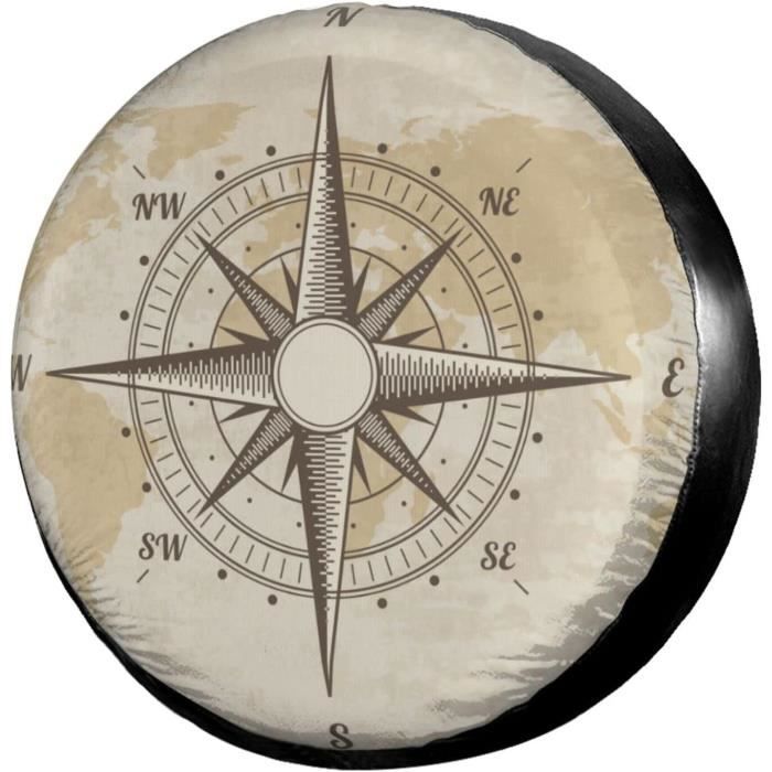 Housses Pneus Auto Couvre-Roue De Secours Couverture Universelle De Pneus De Animal Grizzli 14