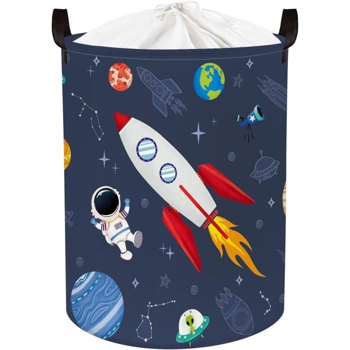 Panier à Linge 45L Repliable Clastyle - Design Ville Horizon Pour Enfants Avec Poignée