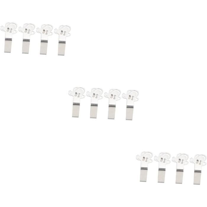 ZFRITP Ensemble De 12 Pince Nappe,Pince pour Nappe De Table,Pinces À Nappe en Plastique Transparent, Adaptées Aux Tables De 3,5 À 5 Cm D'Épaisseur, pour, Mariages, Restaurants Et Accroche Nappe ZFRITP Ensemble De 12 Pince Nappe,Pince pour Nappe De Table,Pinces À Nappe en Plastique Transparent, Adaptées Aux Tables De 3,5 À 5 Cm D'Épaisseur, pour, Mariages, Restaurants Et Accroche Nappe