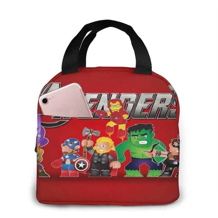 IncreDible Poster HuLk Lunch Bag Tote Bag Lunch Bag for Women Men Lunch Box isotherme Lunch Bag Work Picnic Black One 13069 Cdiscount Maison