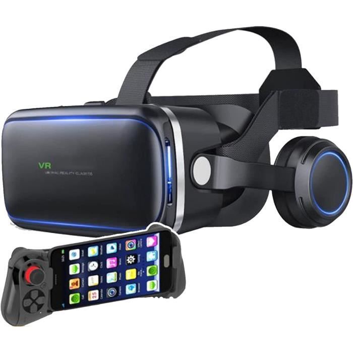 Casque vr avec sales ecouteur