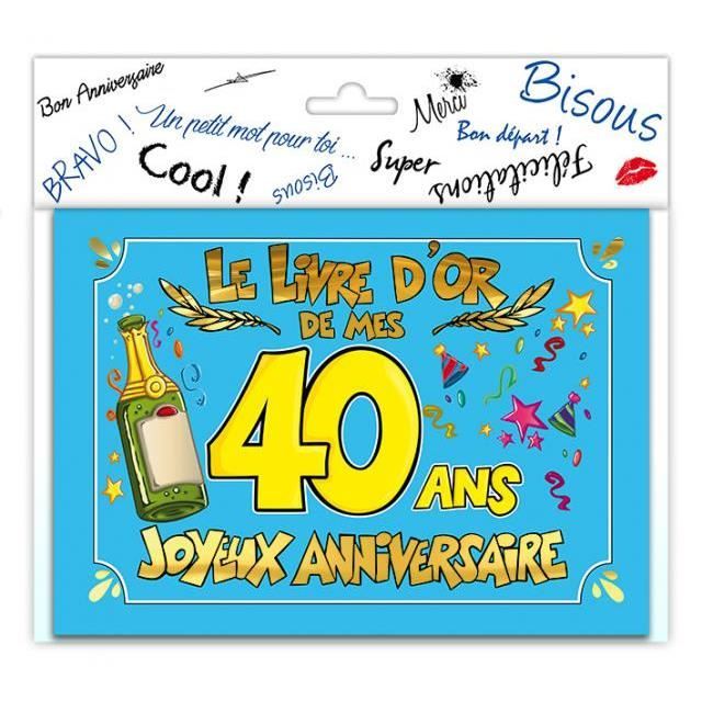 Livre D Or Joyeux Anniversaire Tocadis 40 Ans Cdiscount Beaux Arts Et Loisirs Creatifs Livre D Or Joyeux Anniversaire Tocadis 40 Ans Cdiscount Beaux Arts Et Loisirs Creatifs