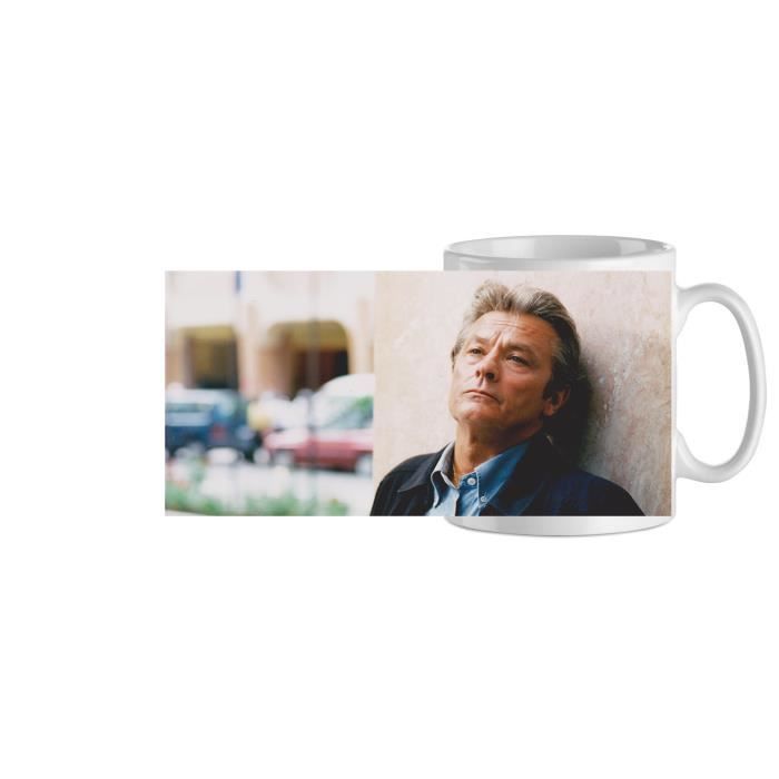 Sac Personnalisable Fourre-tout ALAIN DELON – Tissu Polyester Blanc – Neuf Avec étiquettes CréaCat