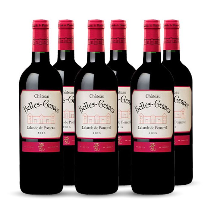 Château BellesGraves Grand Vin LalandedePomerol Rouge 2020 6x75cl La cave Cdiscount Château BellesGraves Grand Vin LalandedePomerol Rouge 2020 6x75cl La cave Cdiscount