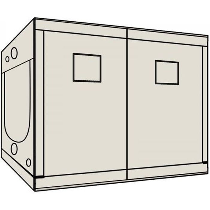 BBS PREMIUM WHITE BOX DE CULTURE 240X120X200CM