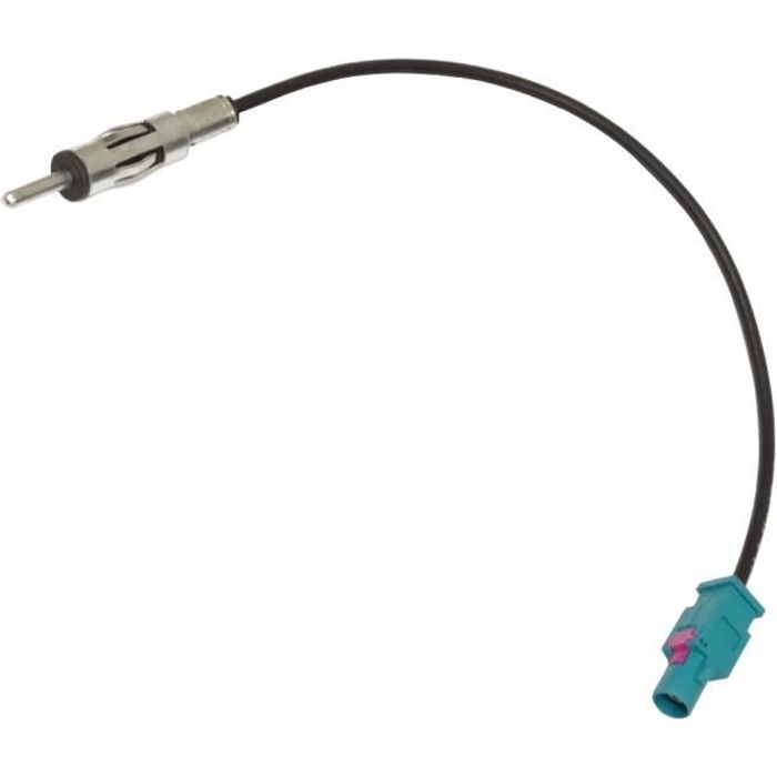 Adaptateur FAKRA ISO DIN pour antenne autoradio