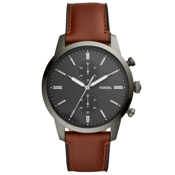 Montre Homme Chronographe Townsman Fossil FS5522 Bracelet en