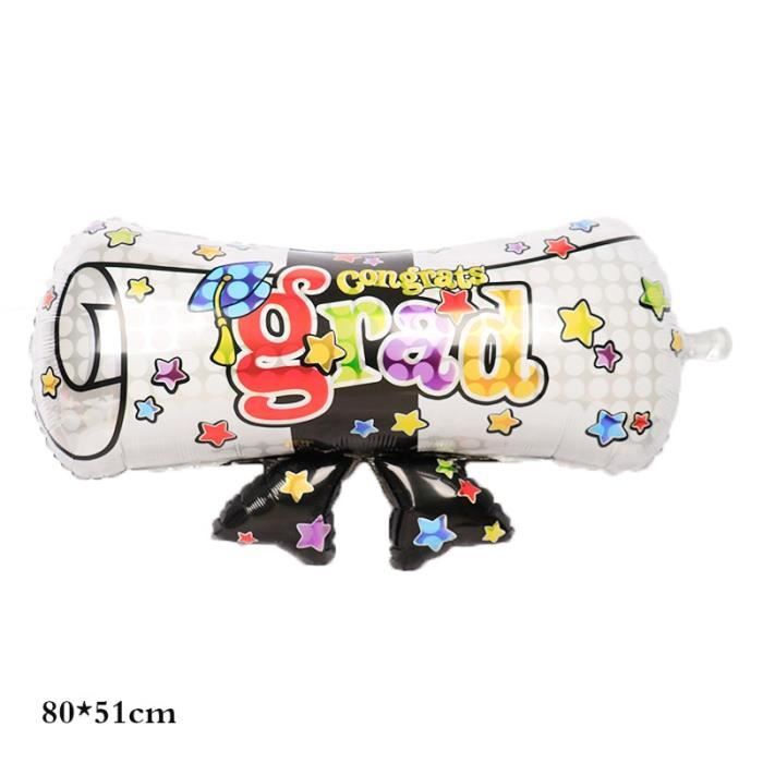 SUNBEAUTY – Lot De 15 Ballons Graduation 2024 – Noir, Or, Blanc – 30 Cm – « Congrats Class 2024 », « You Did It » – Fête Diplôme