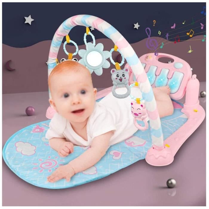 Dapeng Tapis D Eveil Pour Bebe Tapis D Eveil Avec Arches De Jeu Et Jouets Amovibles Baby Gym Jeu De Cerveau Des La Naissance Co 591 Cdiscount Puericulture Eveil Bebe