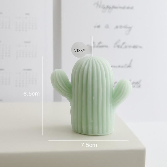 Bougie Parfumée En Forme De Glace à La Fraise - Cire De Soja, Trompe-l'Œil, Décoration Maison Parfumée