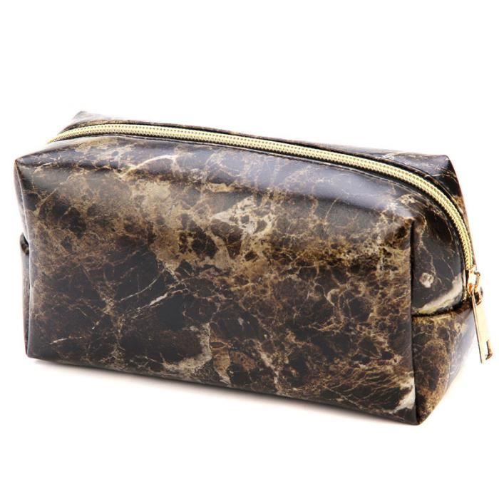 Trousses à Crayons En Cuir PU - Plusieurs Couleurs - Pour Stylos, Fournitures Scolaires - Taille S