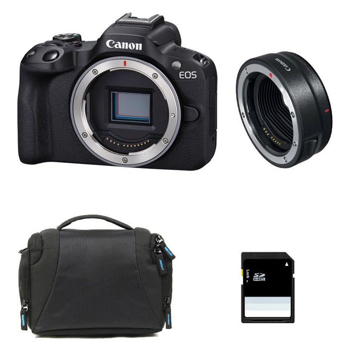 CANON EOS R50 Garanti + Sac + Carte SD 8 Go + Bague EF EOS R - vue 6