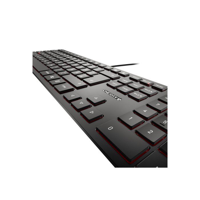 Clavier CHERRY KC 6000 Slim – USB – France – Noir
