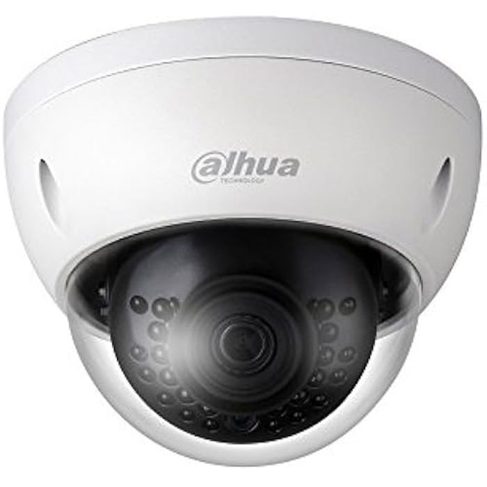 Caméra de surveillance - DAHUA - Lite Fixed Mini Dome - 4MP - Vision nocturne IR 30M - 20fps