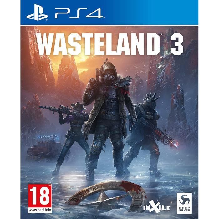 Jeu de rôle InXile Entertainment Wasteland 3 Day One Édition PS4 1 à 2 joueurs