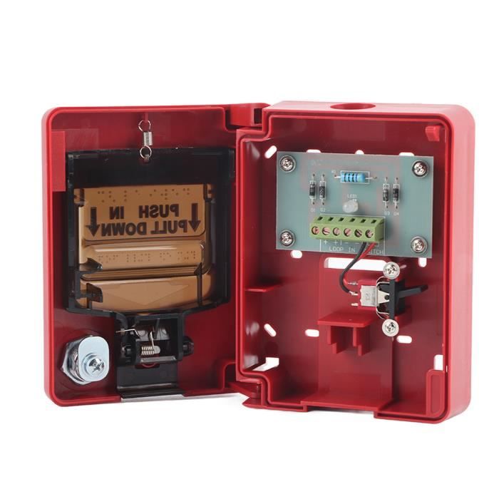 Station De Traction D'alarme Incendie Federal Signal 4050-001T - Occasion Fonctionnelle