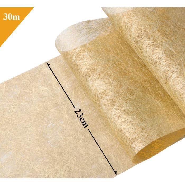 AboveBed Chemin De Table Terre Cuite Rouge, 85cm X 300cm