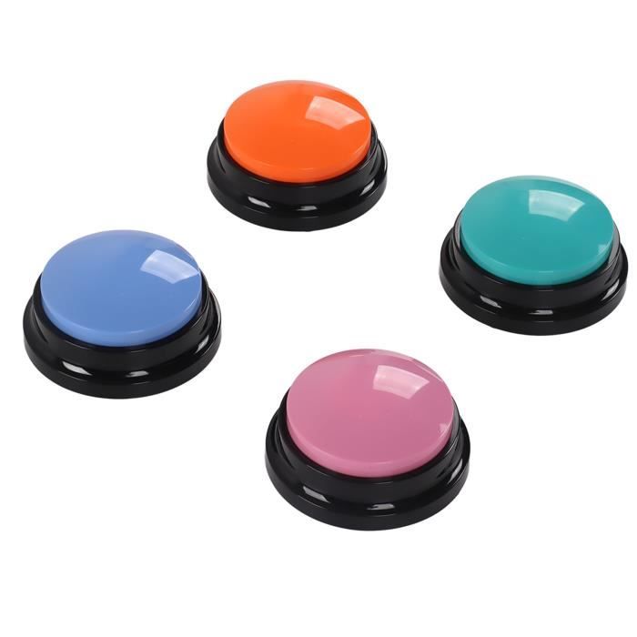 Comparer les prix de Boutons d'Enregistrement Vocal pour Dressage de Chien - Lot de 4 - DUOKON