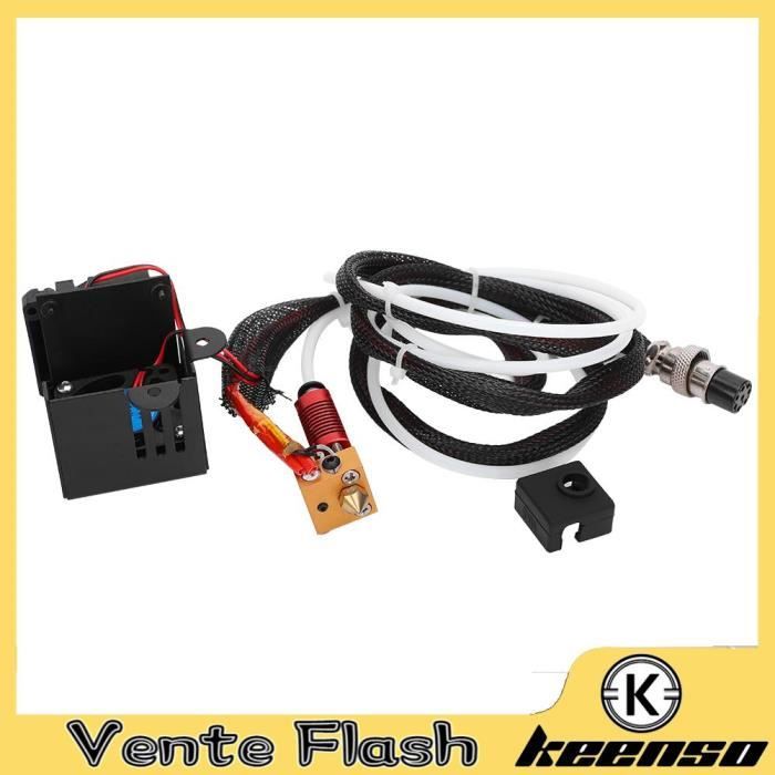 Kit Buse MK8 Hotend Imprimante 3D - Compatible Ender 3, Alfawise U20 U30