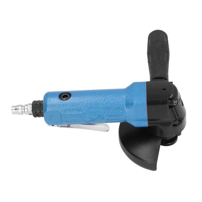 Meuleuse D'angle Pneumatique 1/4 - 11000 Tr/min, 80 Psi - Kit Avec Disques, Papier De Verre, Pour Coupe, Meulage, Polissage Métal