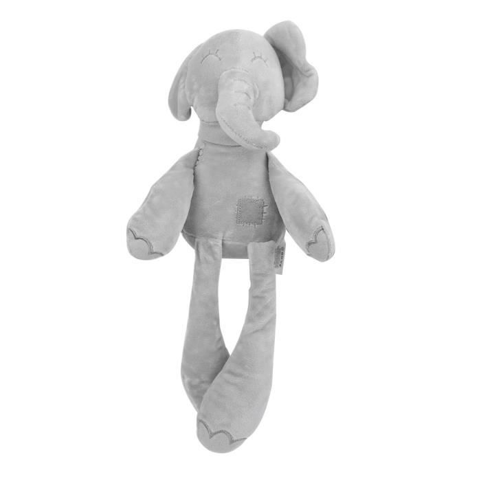 Mill Jouet En Peluche Doux D Elephant De Bebe Gris Cdiscount
