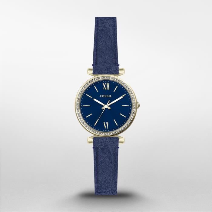 Montre top femme bleu