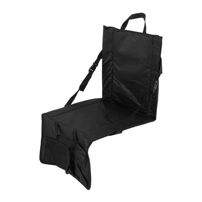 Siège De Stade Pliable Et Inclinable - Coussin Dossier Réglable Pour Gradins, Événements Sportifs, Camping