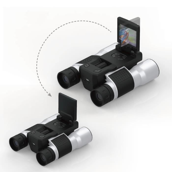 Jumelles Poche 10x25 Compactes - Étanches IPX5 | Pour Observation Oiseaux, Voyage, Randonnée