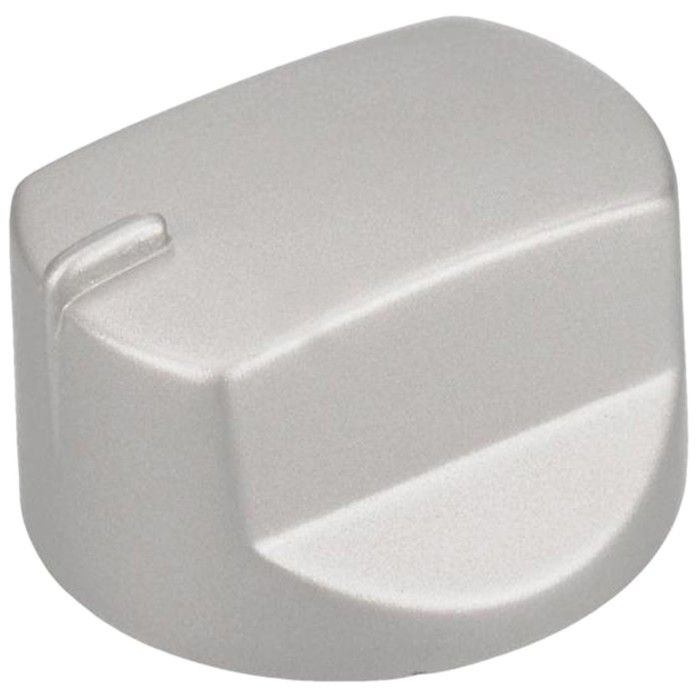 Bouton brûleurs gaz - Indesit - Aluminium - Blanc - Compatible Ariston