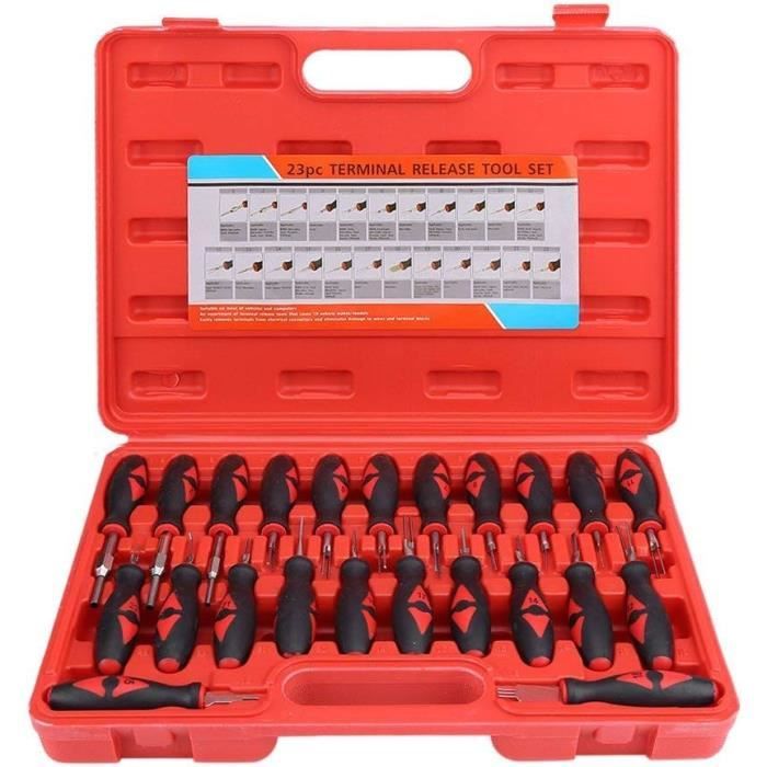 Kit De 14 Outils Extracteurs De Broches Pour Câblage Auto - Acier Inoxydable
