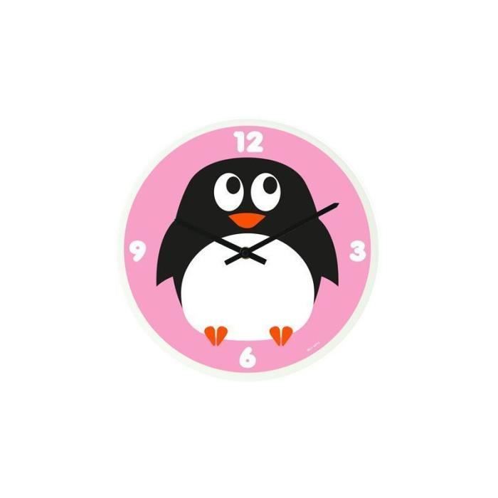 Horloge Rigolote Pingouin 30cm Objet Deco Horloge Rigolote Pingouin 30cm Cdiscount Maison