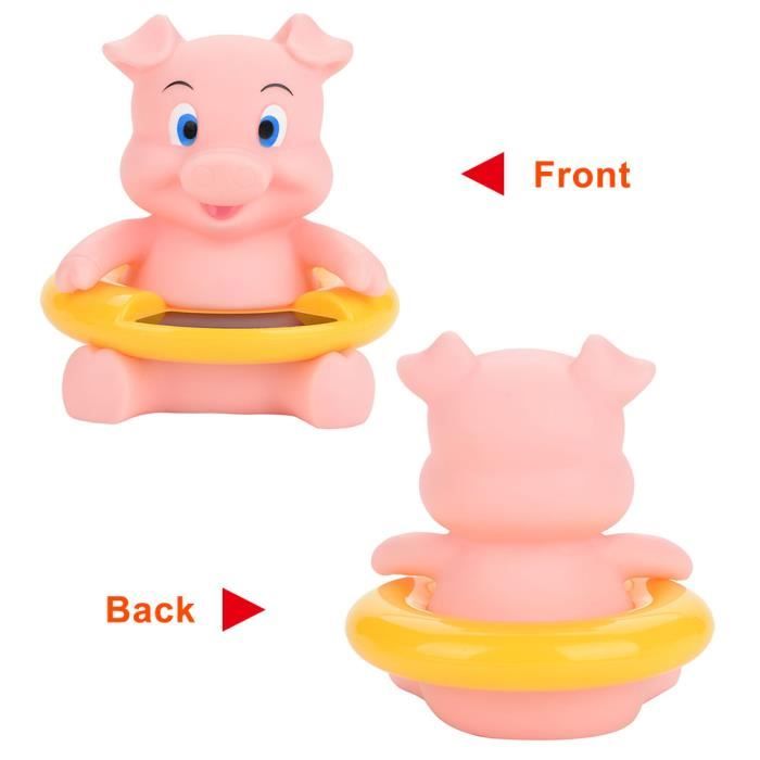 Thermomètre De Bain Bébé Dinosaure - Sécurité Avec Affichage Échelle Pour Baignoire